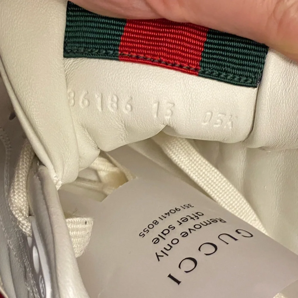GUCCI NEW MEN'S RE-WEB SNEAKER